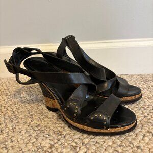 DKNY Black Heels Size 8